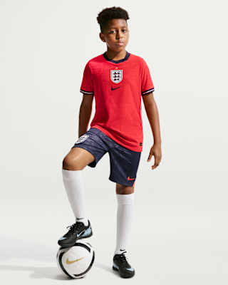 England National Team 2026 Match Home Big Kids' Nike Aero-FIT